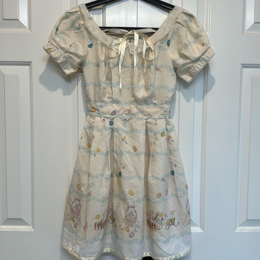 Secrethoney Disney Bambi Miss Bunny and Thumper Easter onepiece dress